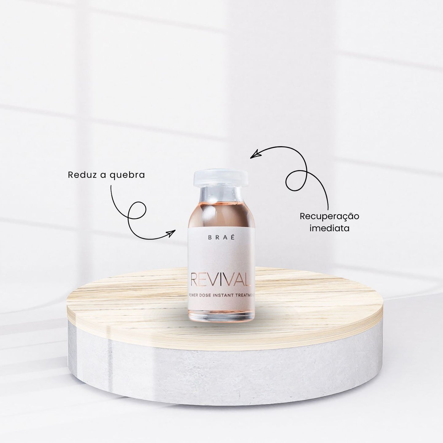 Ampola Braé Revival Power Dose de Tratamento Capilar 13 ml