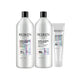 Kit Redken Acidic Bonding Concentrate Shampoo + Condicionador 1 Litro + Concentrate Leave-in 150 ml