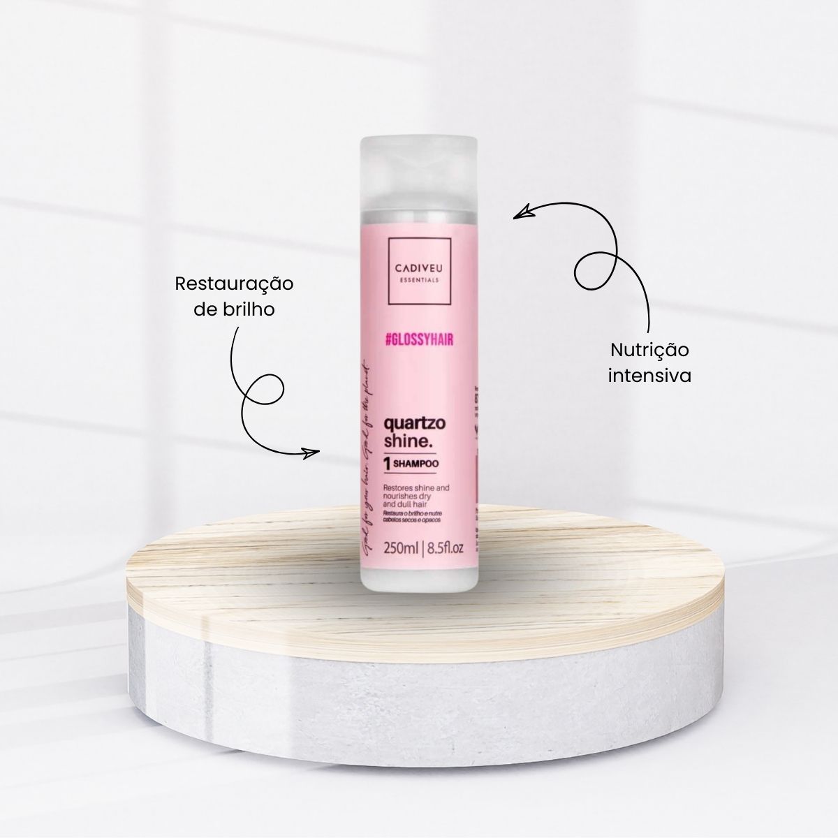 Shampoo Cadiveu Boca Rosa Hair Quartzo 250 ml