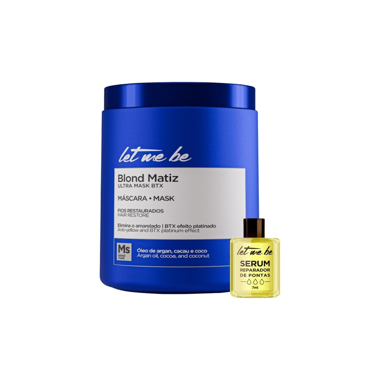 Let Me Be Blond Matiz 1Kg + Ampola Let Me Be