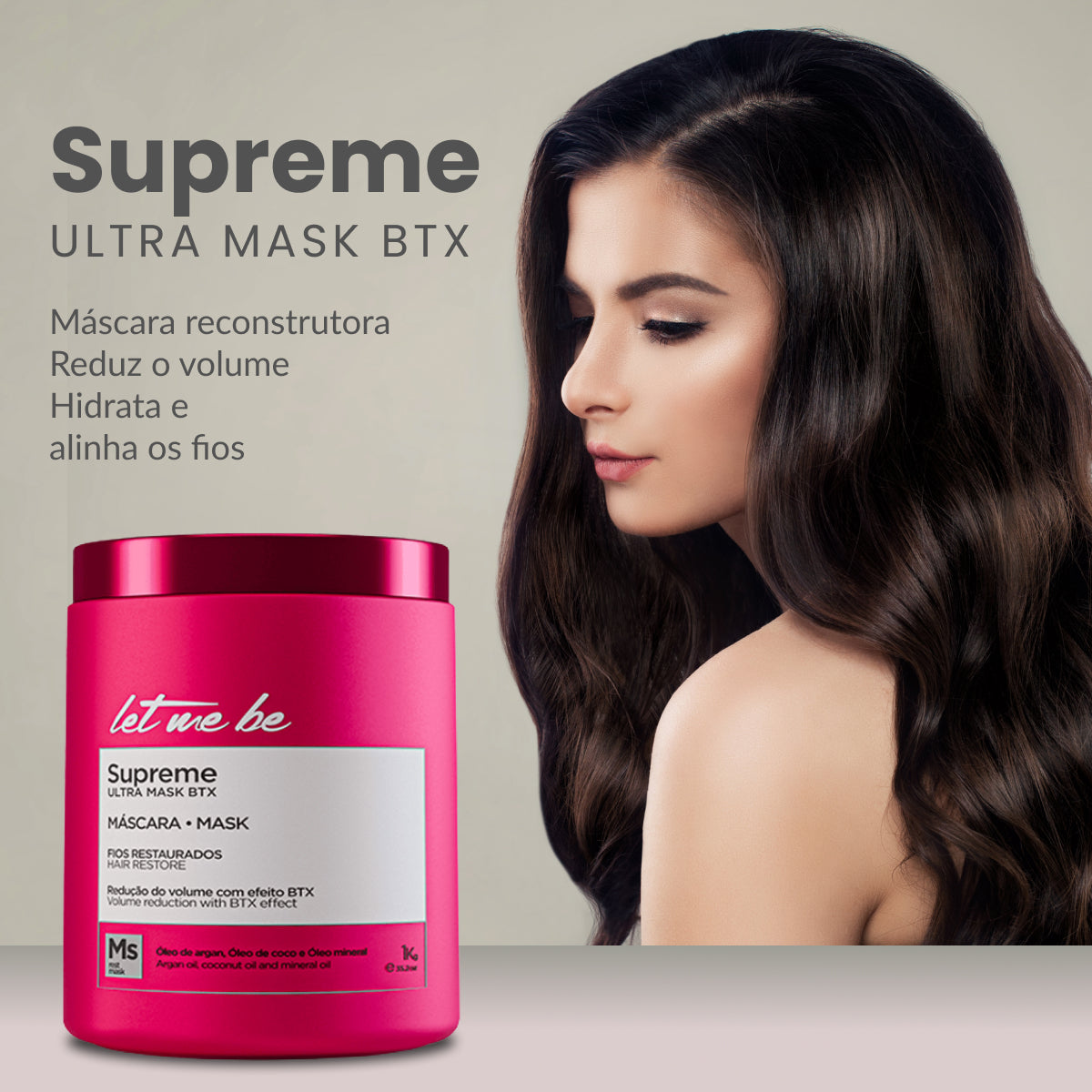 Máscara Let Me Be Supreme 1000 g