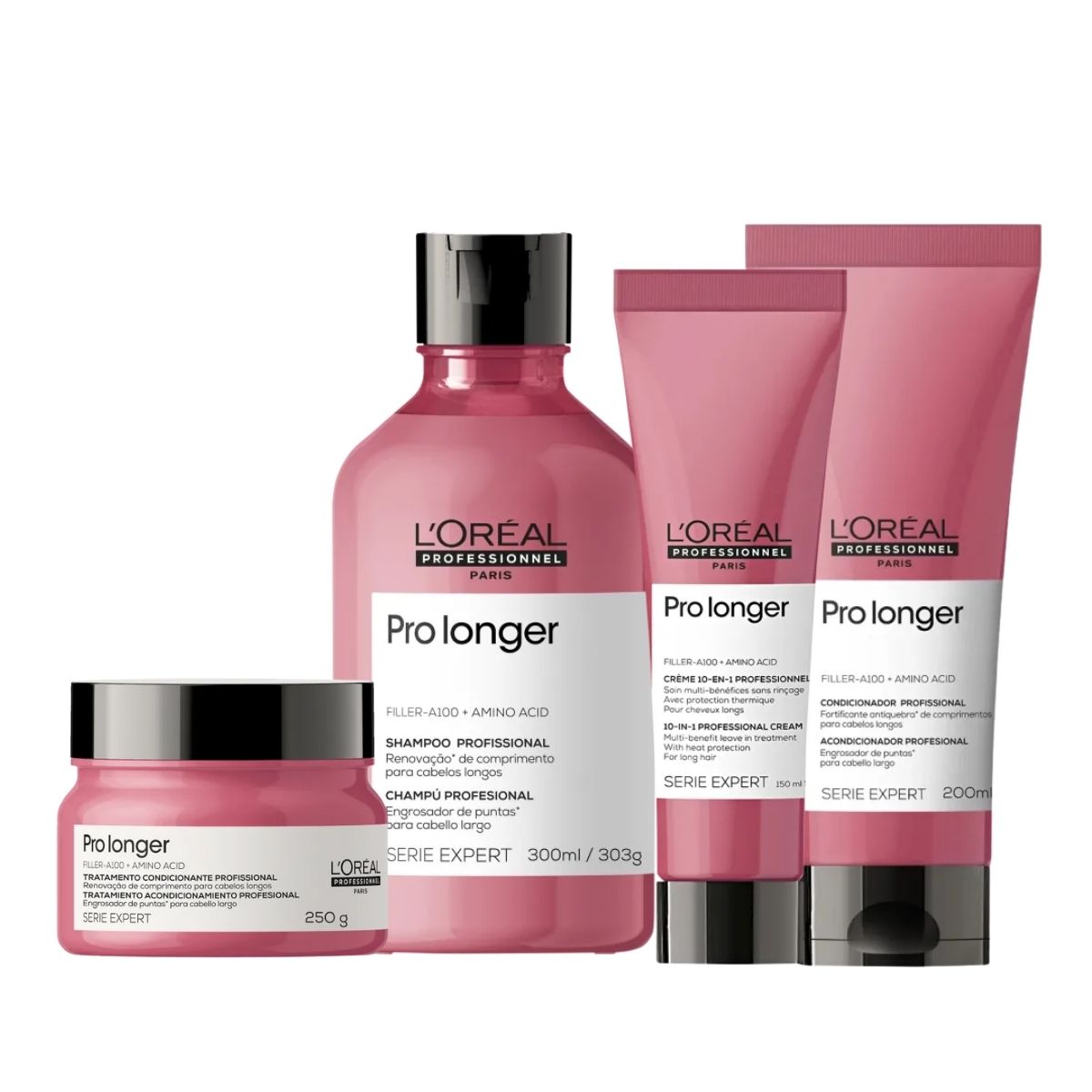 Kit Loreal Serie Expert Pro Longer (4 Produtos)