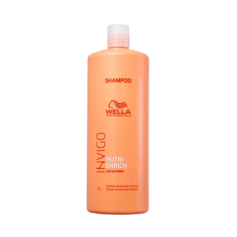 Kit Wella Invigo Nutri-Enrich Shampoo 1 Litro + Máscara 150 ml