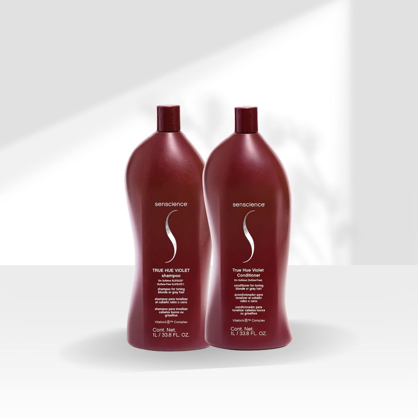 Kit Senscience True Hue Violet Shampoo + Condicionador 1 Litro