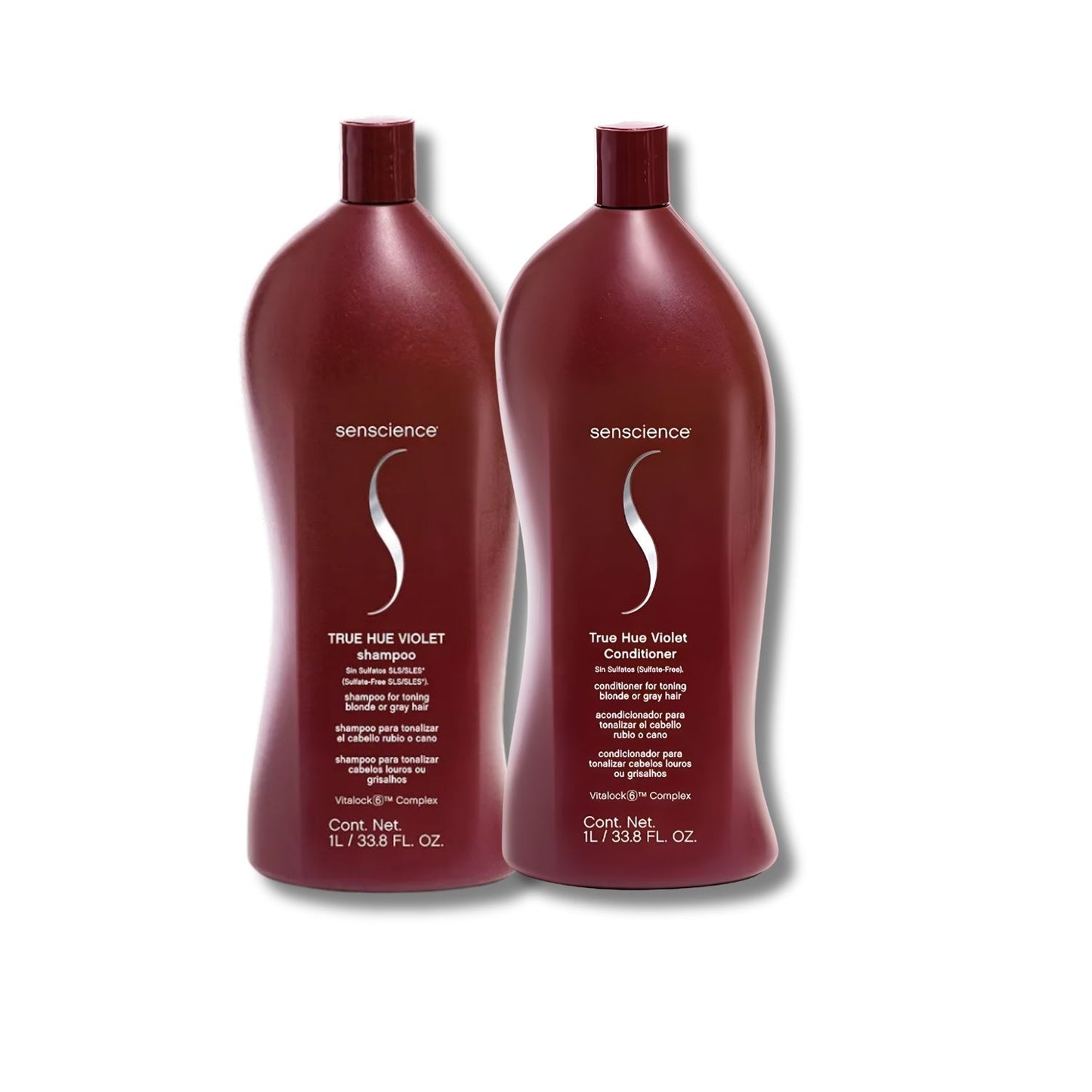 Kit Senscience True Hue Violet Shampoo + Condicionador 1 Litro