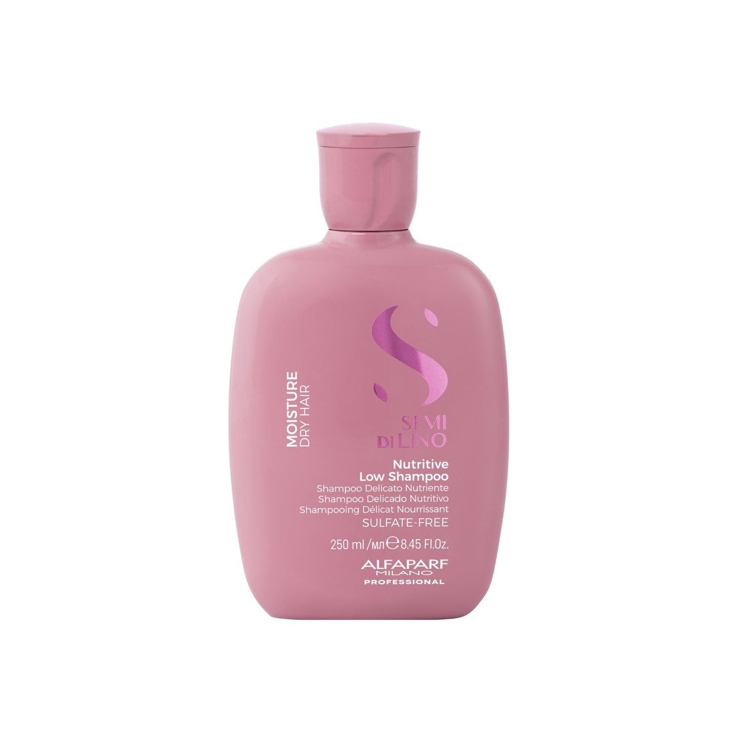 Shampoo Alfaparf Semi Di Lino Moisture Nutritive Shampoo Hidratante sem Sulfato 250 ml