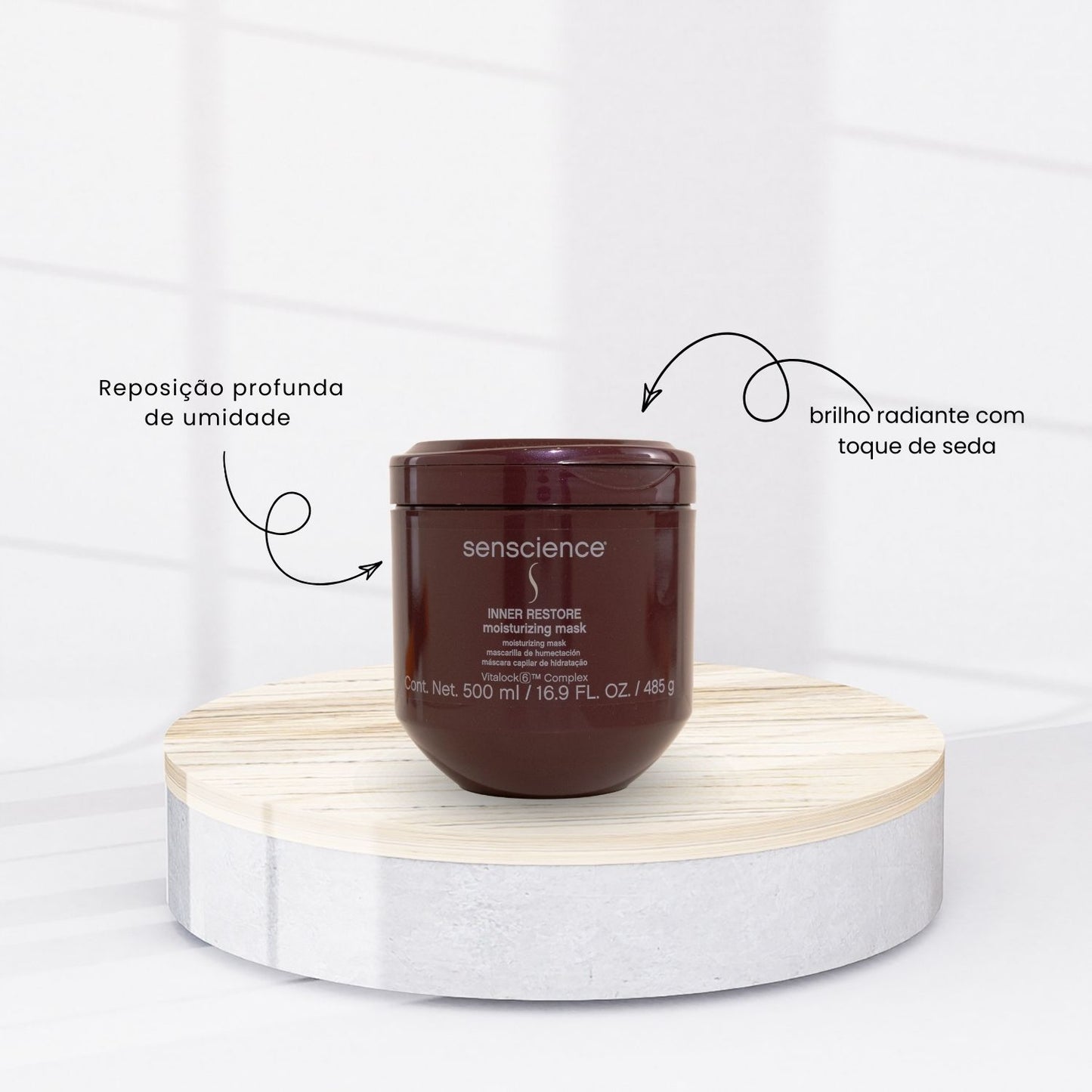 Kit Senscience True Hue Violet Shampoo + Condicionador 1 Litro + Inner Hidratação 500 ml + C.P.R 25 ml