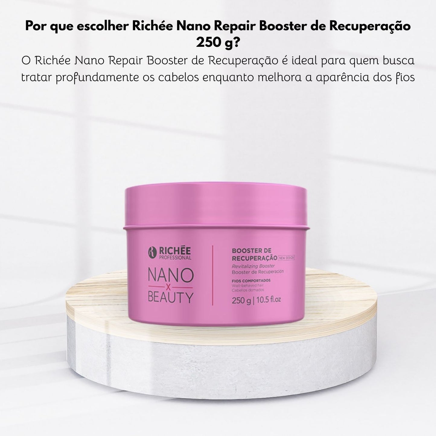 Botox Capilar Capilar Richée Nano Btx Repair Repositor de Massa 250 g
