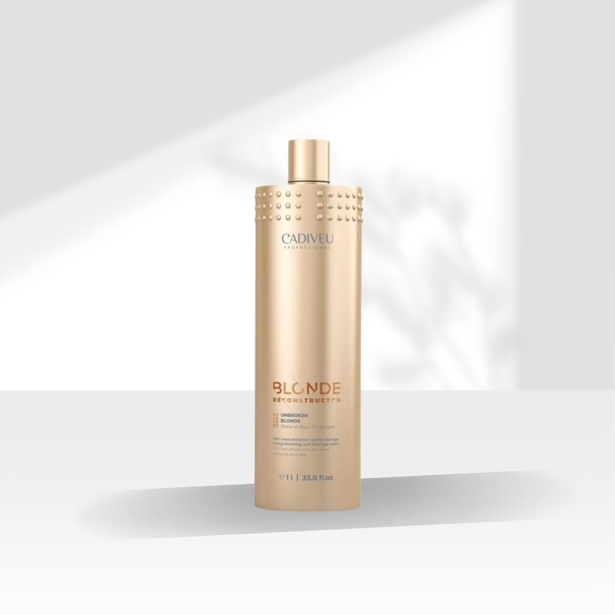 Condicionador Cadiveu Blonde Reconstructor Protetor de Danos Unbroken 1 Litro