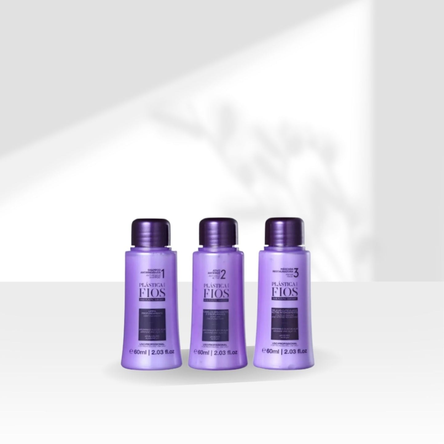 Progressiva Cadiveu Plástica Dos Fios Selagem Térmica Kit Dose Única 60 ml