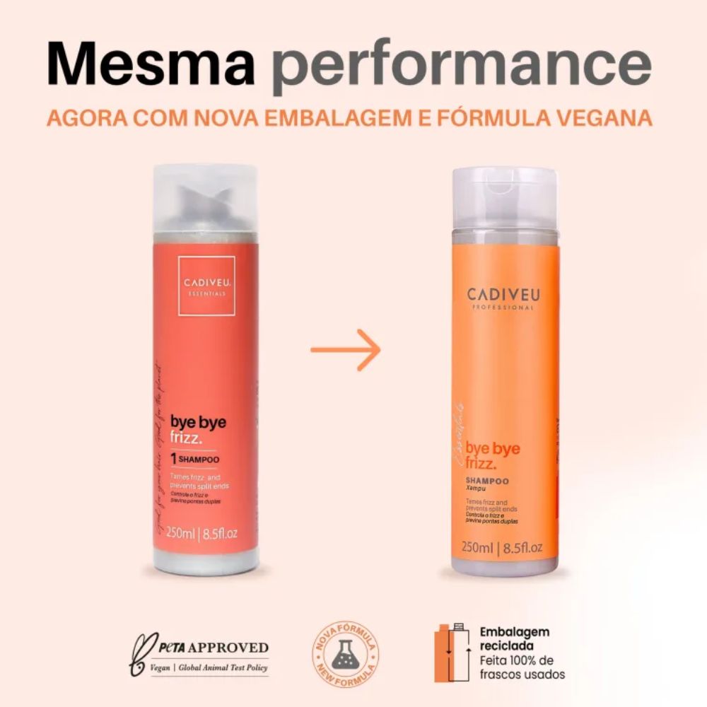 Shampoo Cadiveu Bye Bye Frizz 250 ml