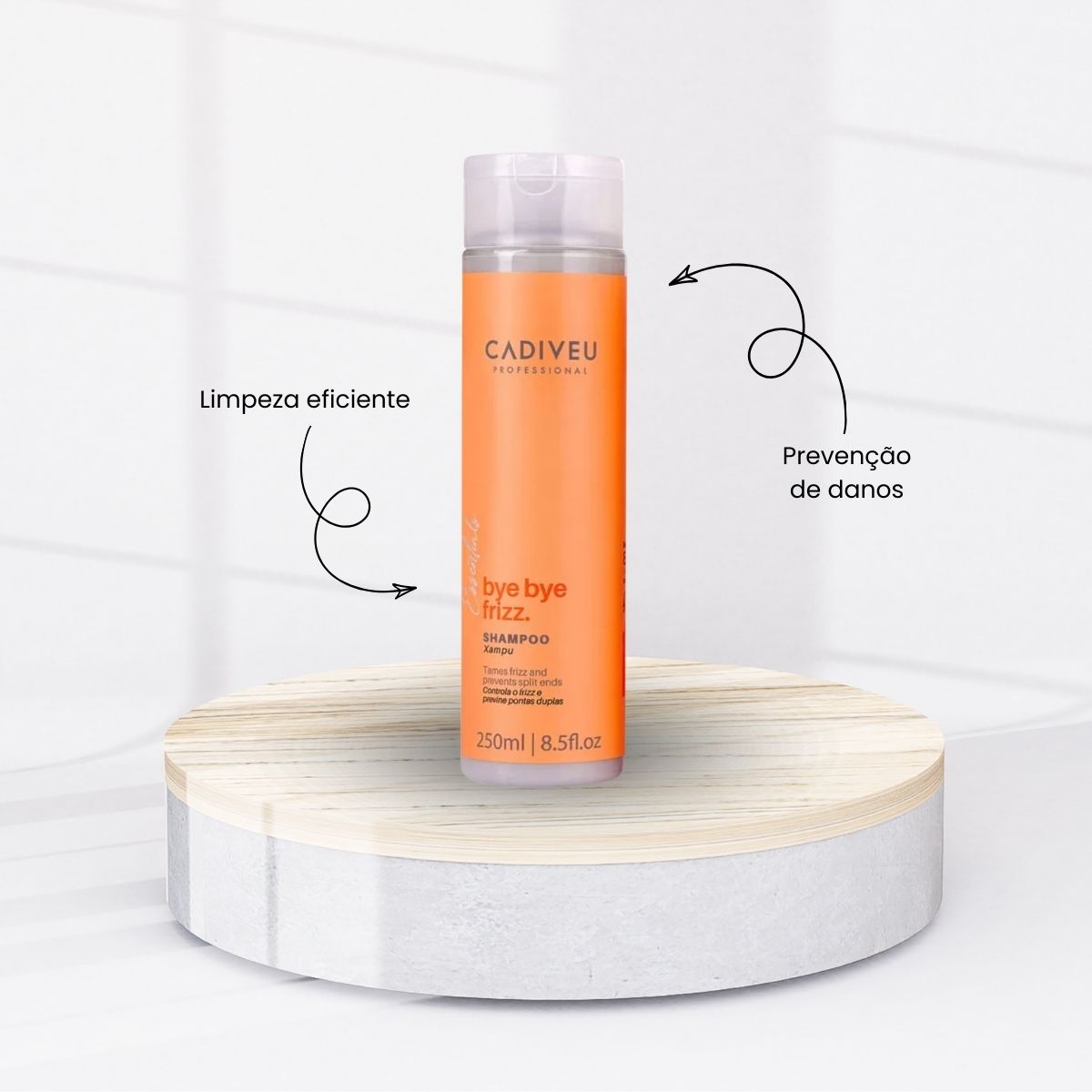 Shampoo Cadiveu Bye Bye Frizz 250 ml