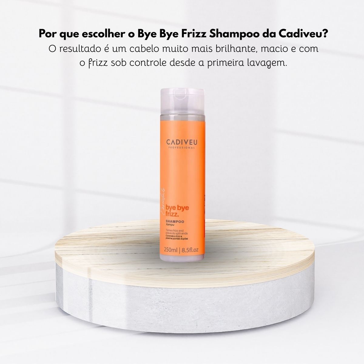 Shampoo Cadiveu Bye Bye Frizz 250 ml