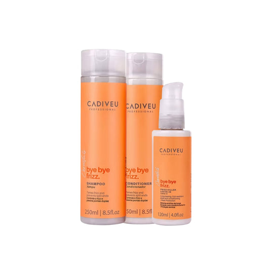 Kit Cadiveu Essentials Bye Bye Frizz Duo + Leave In 120 ml