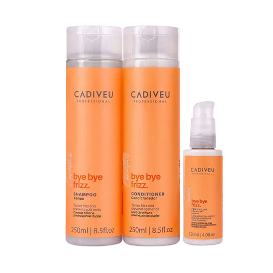 Kit Cadiveu Essentials Bye Bye Frizz Duo + Leave In 120 ml