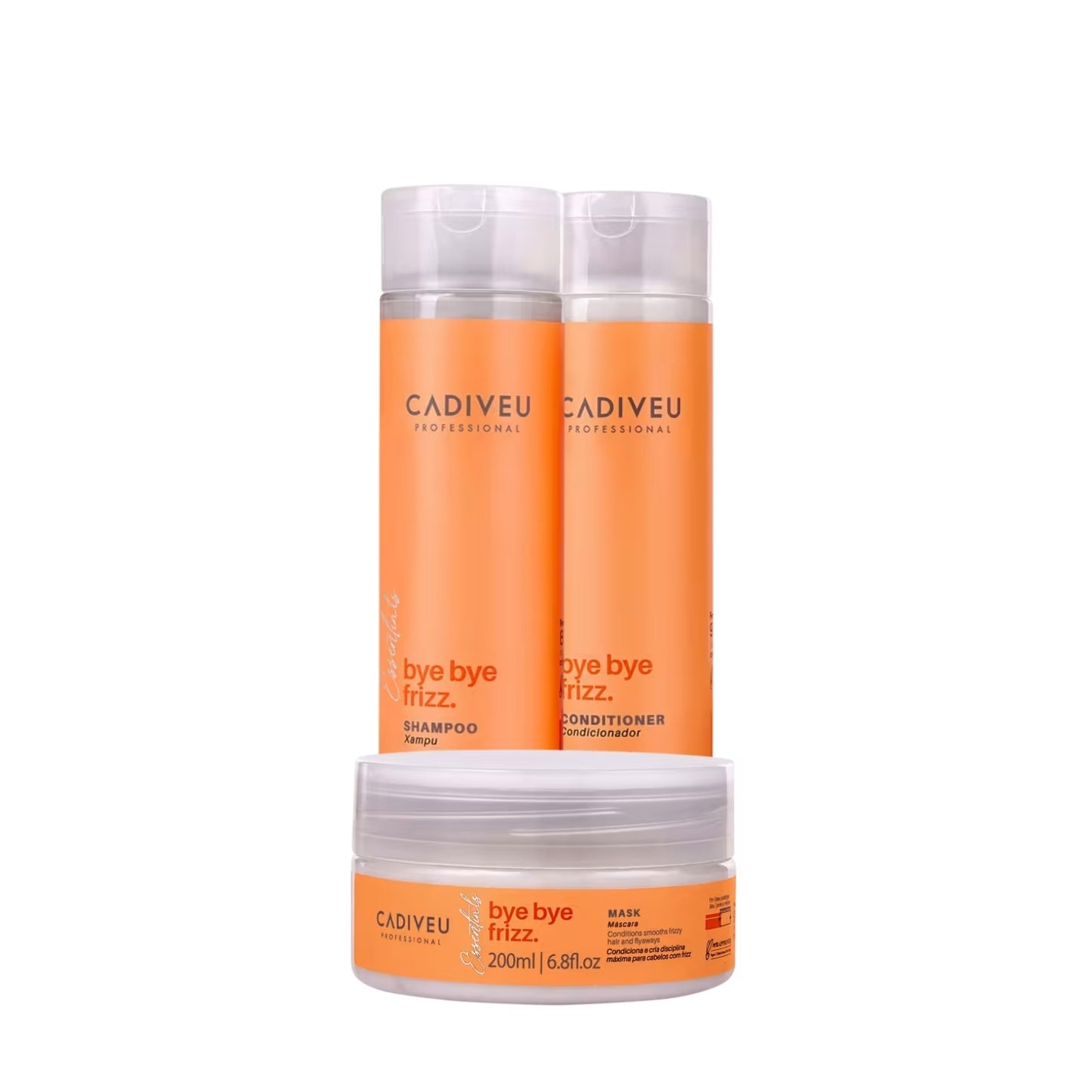 Kit Cadiveu Essentials Bye Bye Frizz Duo + Máscara 200 ml
