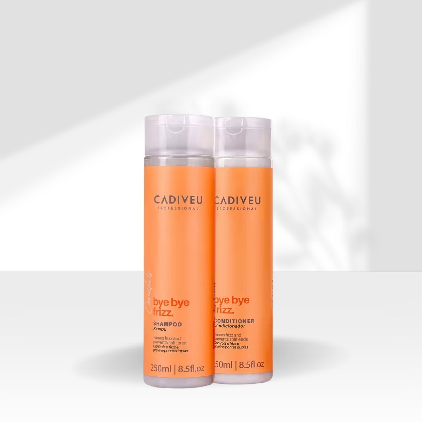 Kit Cadiveu Essentials Bye Bye Frizz Shampoo 250 ml + Condicionador 250 ml