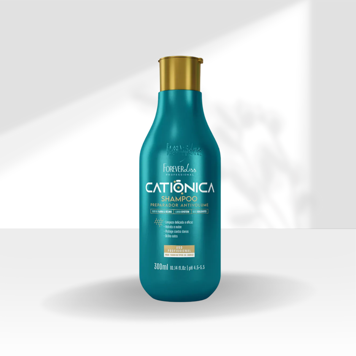 Shampoo Forever Liss Catiônica 300 ml