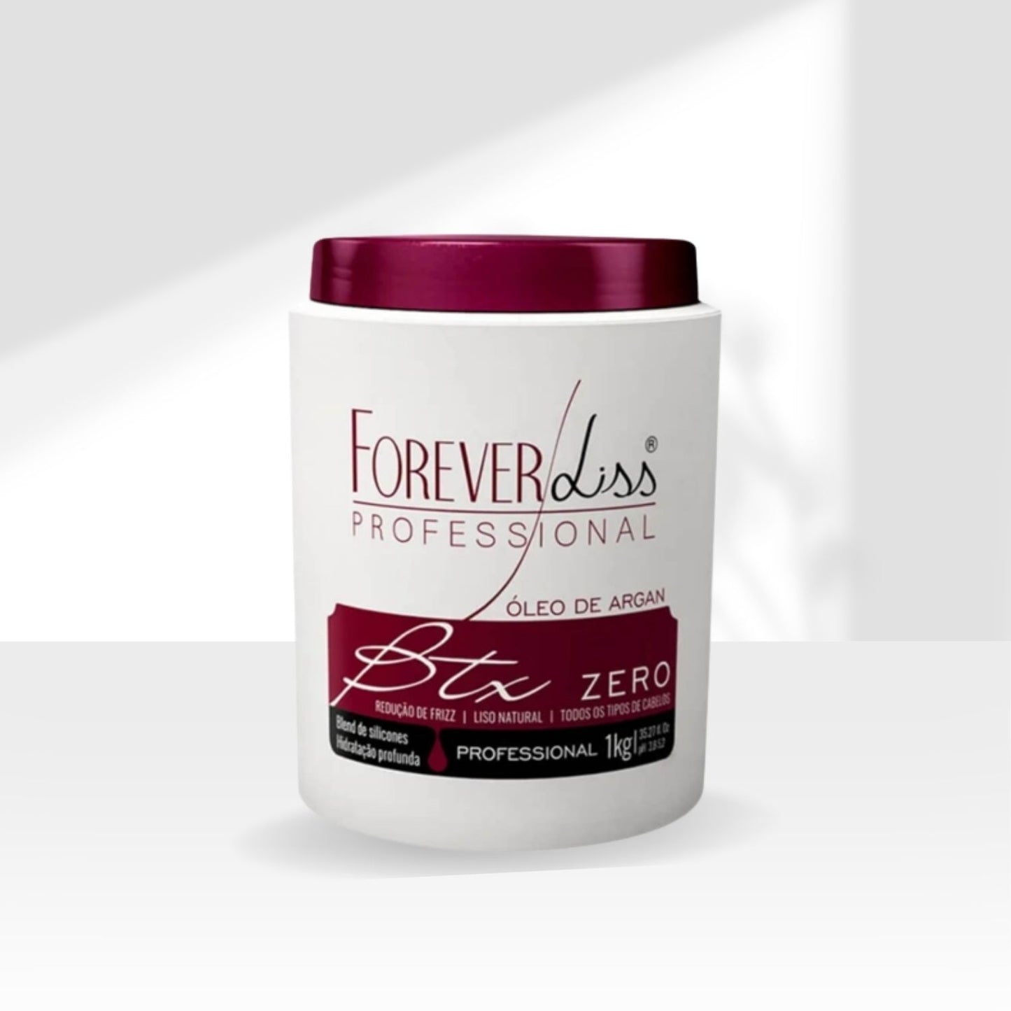 Botox Capilar Capilar Forever Liss Creme Alisante Argan Oil Máscara 1 Kg