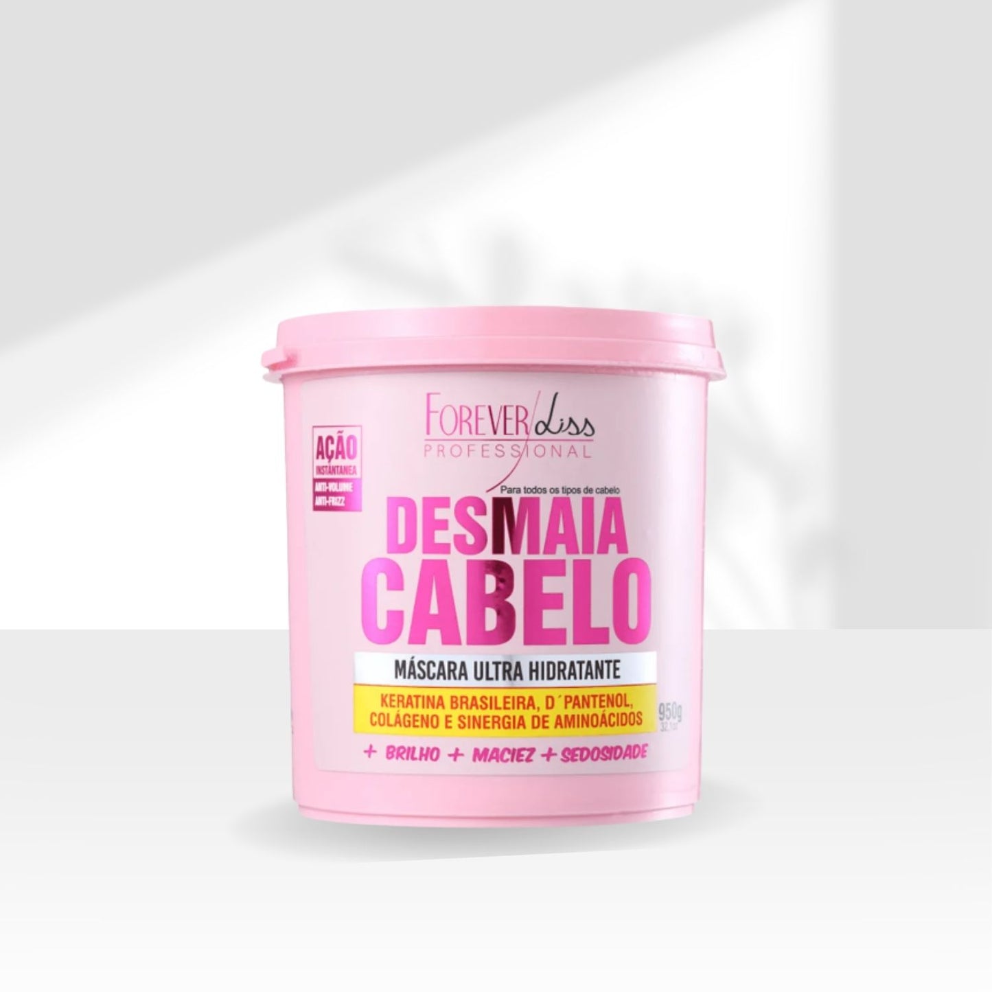 Máscara Forever Liss Desmaia Cabelo Ultra Hidratante 950 g