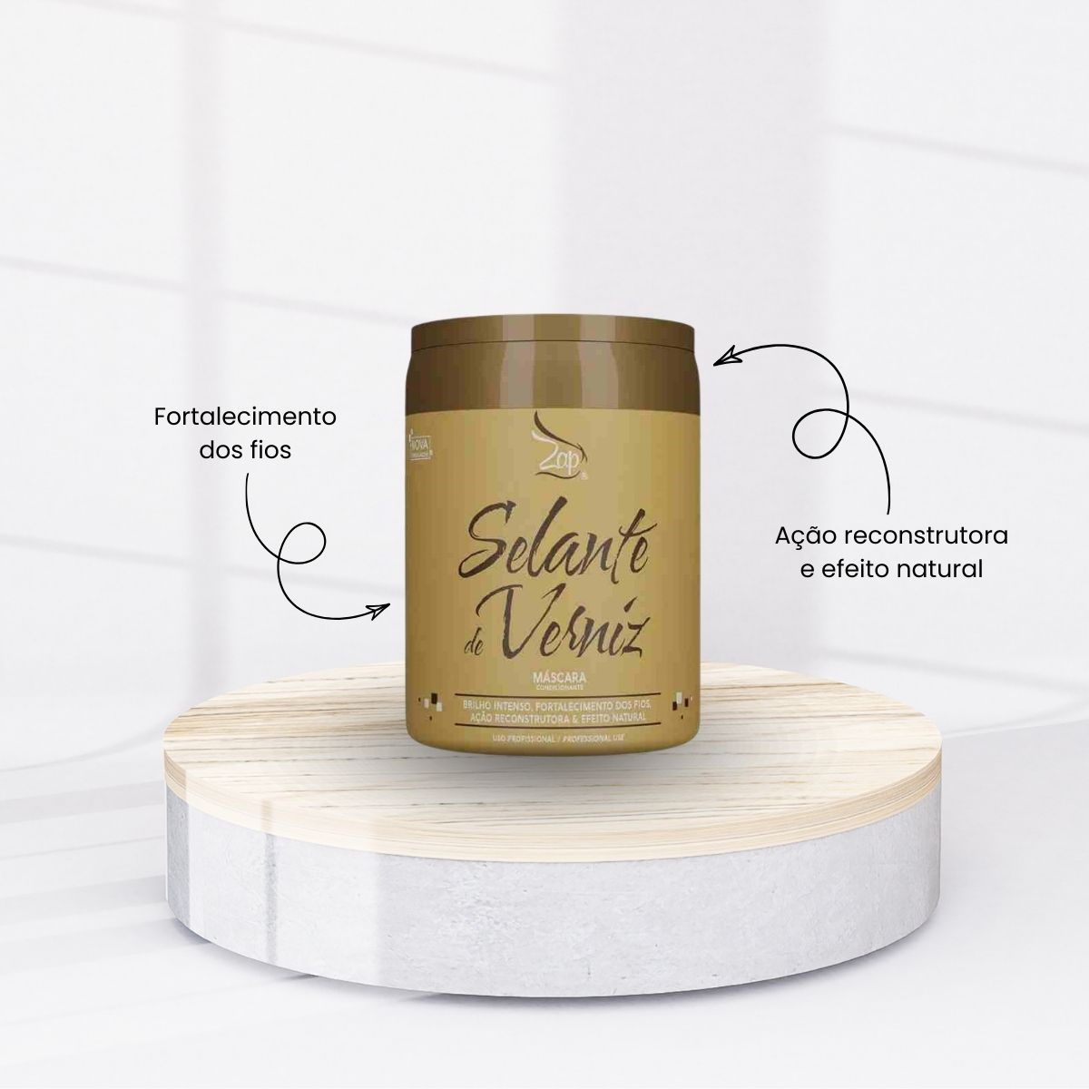Máscara Zap Selante de Verniz Condicionante 950 g