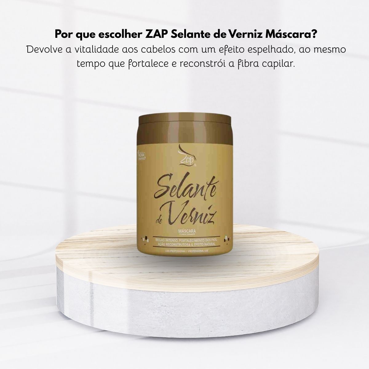 Máscara Zap Selante de Verniz Condicionante 950 g