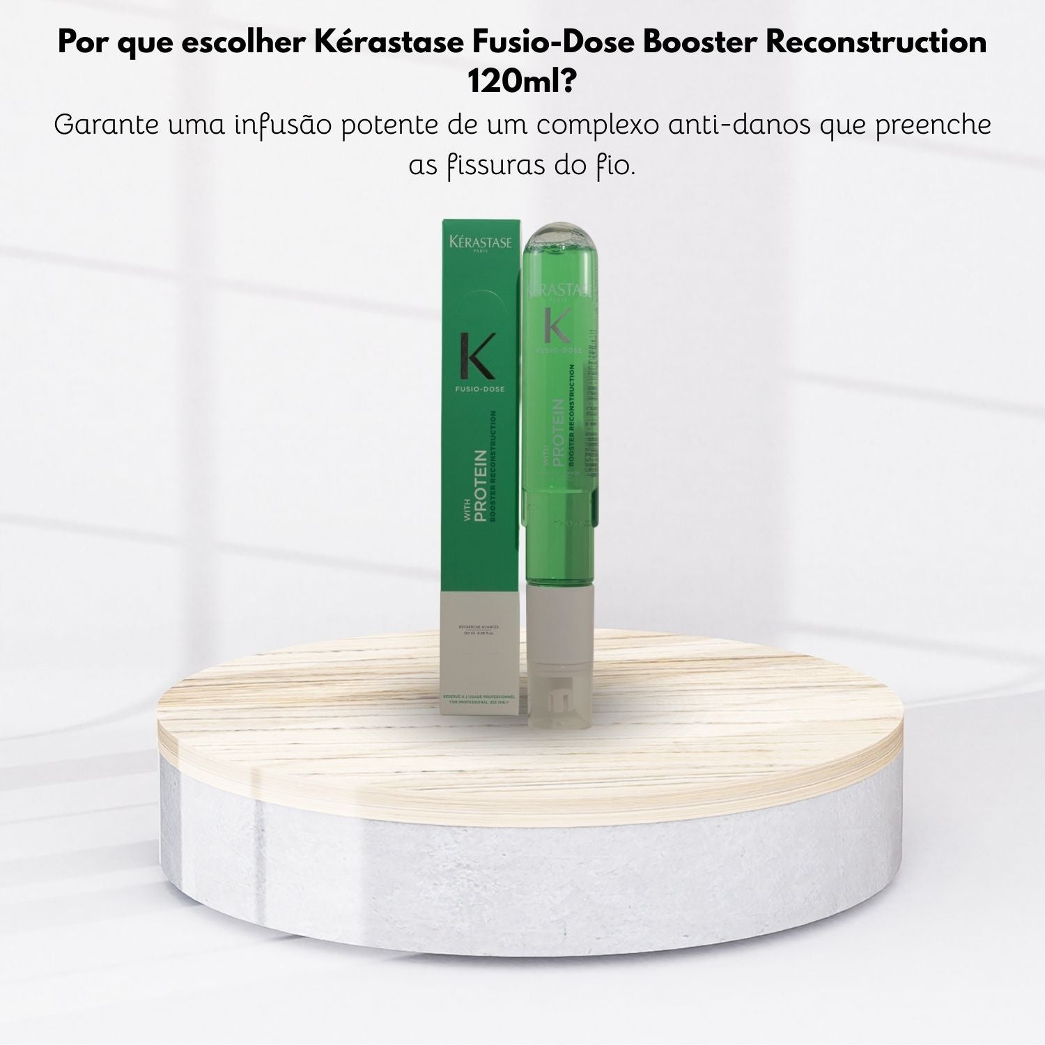 Kérastase Fusio-Dose Booster Reconstruction 120ml | Força – Doce