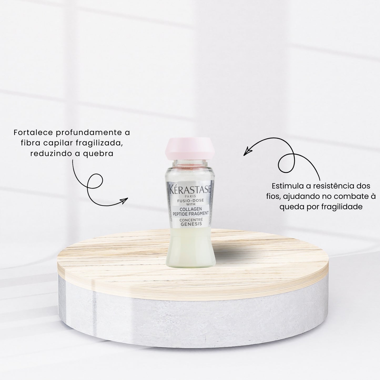 Kit Kérastase Fusio-Dose Concentré Genesis Ampli-Force 3 x 12 ml