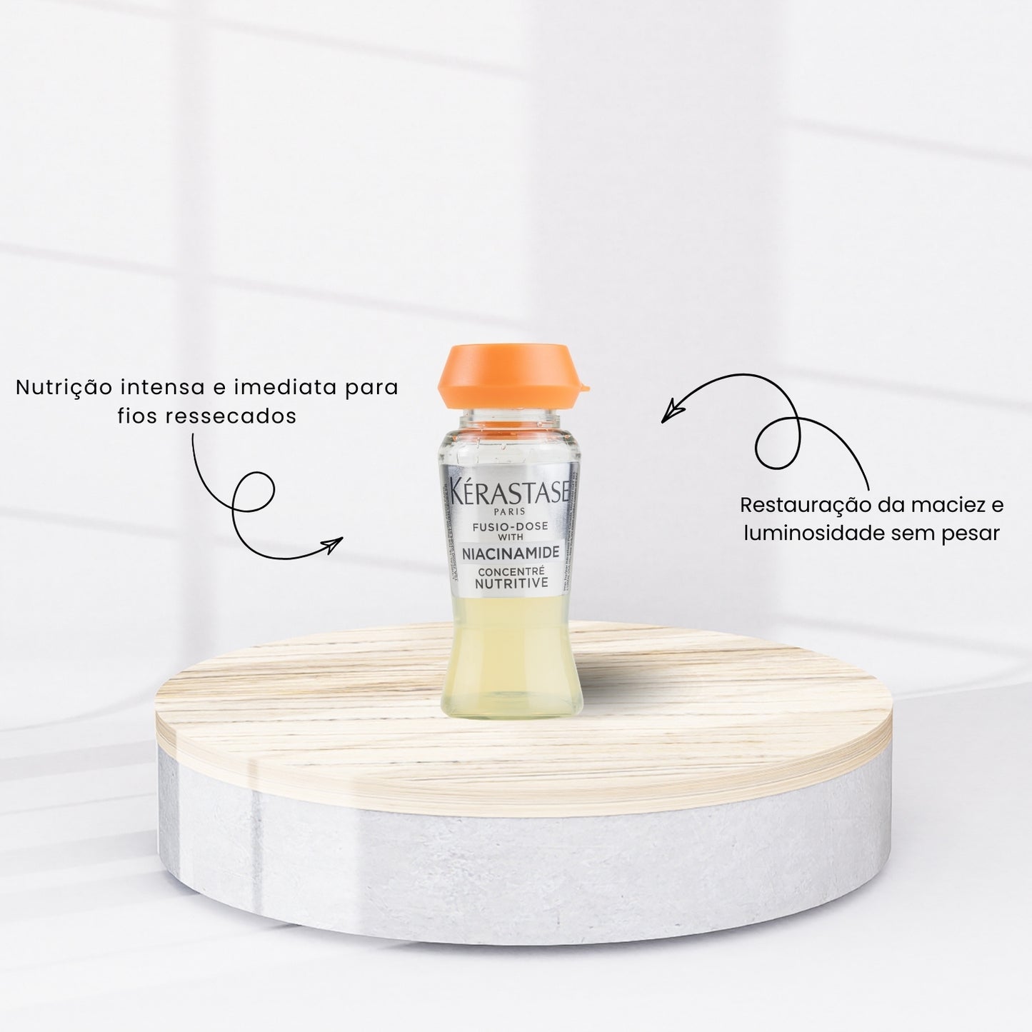 Kit Kérastase Fusio-Dose Concentré Oléo-Fusion Nutritive Ampolas 3 x 12 ml