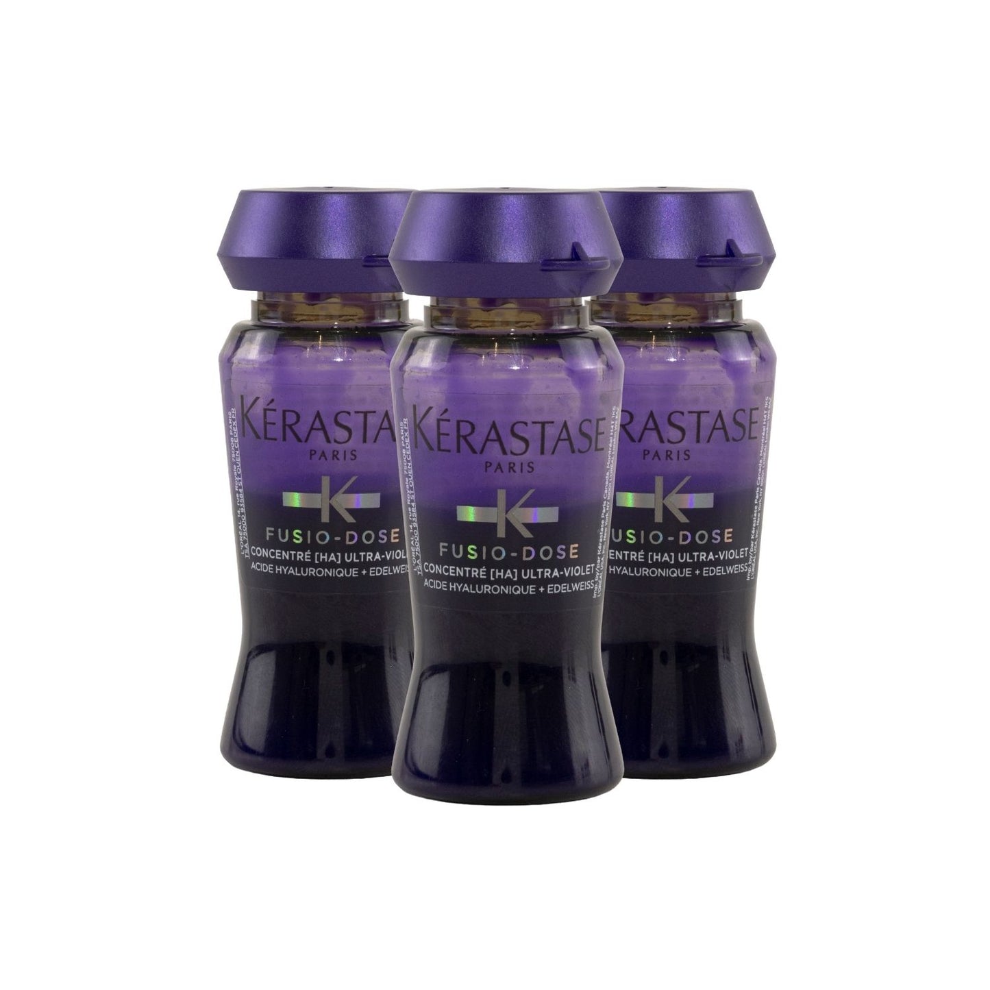 Kit Kérastase Fusio-Dose Concentré Ultra-Violet Ampolas 3 x 12 ml
