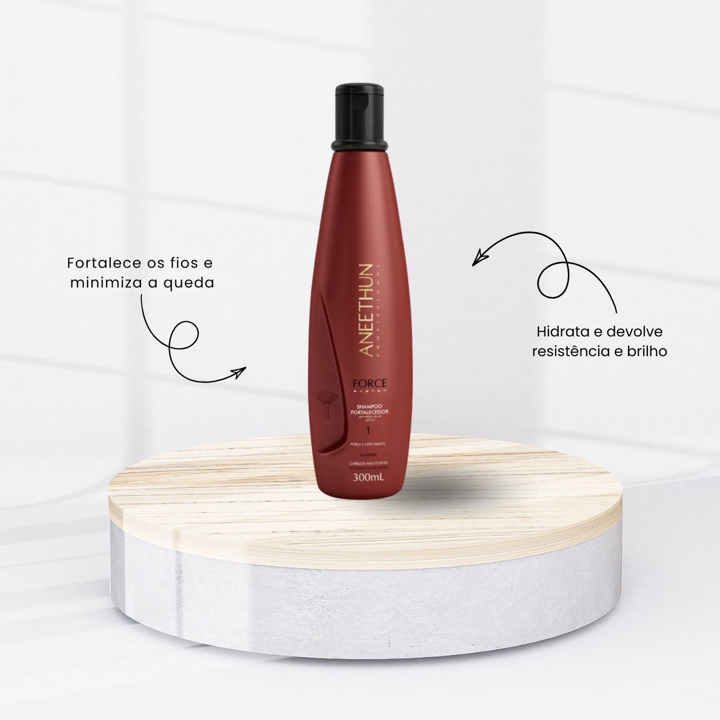 Kit Aneethun Force Shampoo 300 ml + Máscara 250 g