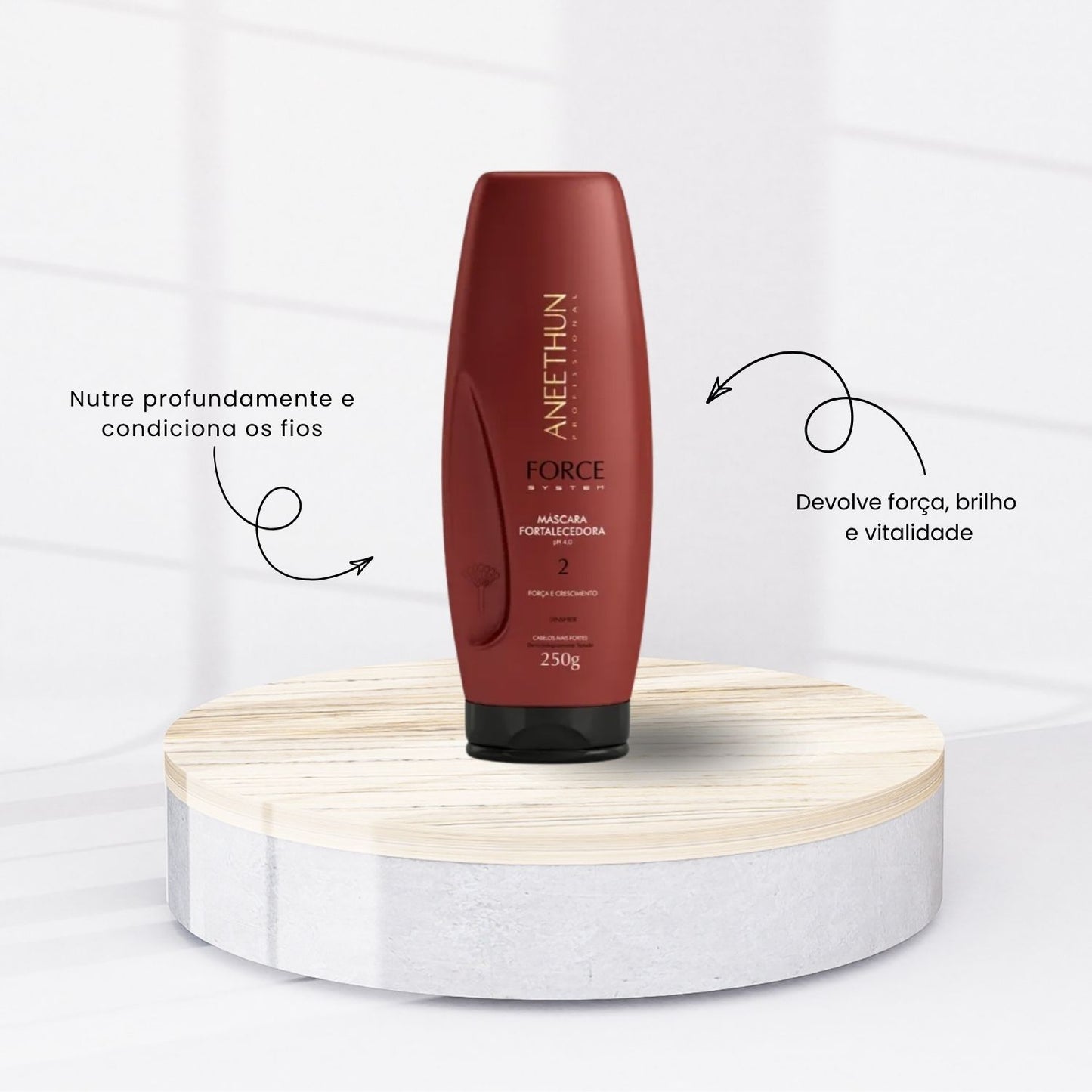 Kit Aneethun Force Shampoo 300 ml + Máscara 250 g