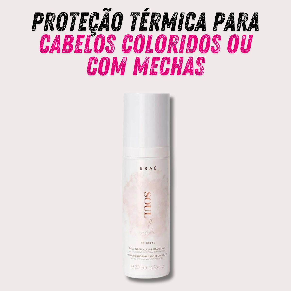 Leave-in Braé Soul Color BB Spray 200 ml