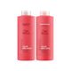 Kit Wella Invigo Color Brilliance Shampoo + Condicionador 1 Litro