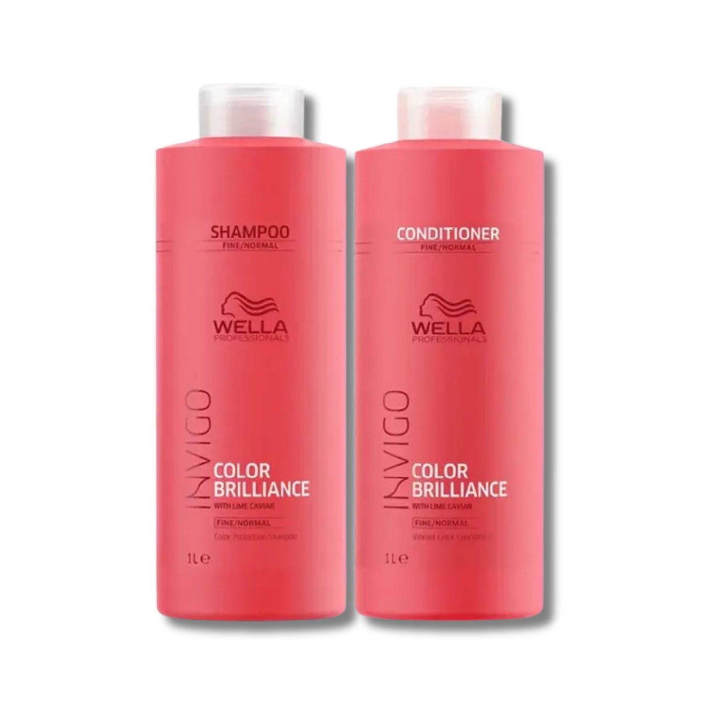 Kit Wella Invigo Color Brilliance Shampoo + Condicionador 1 Litro