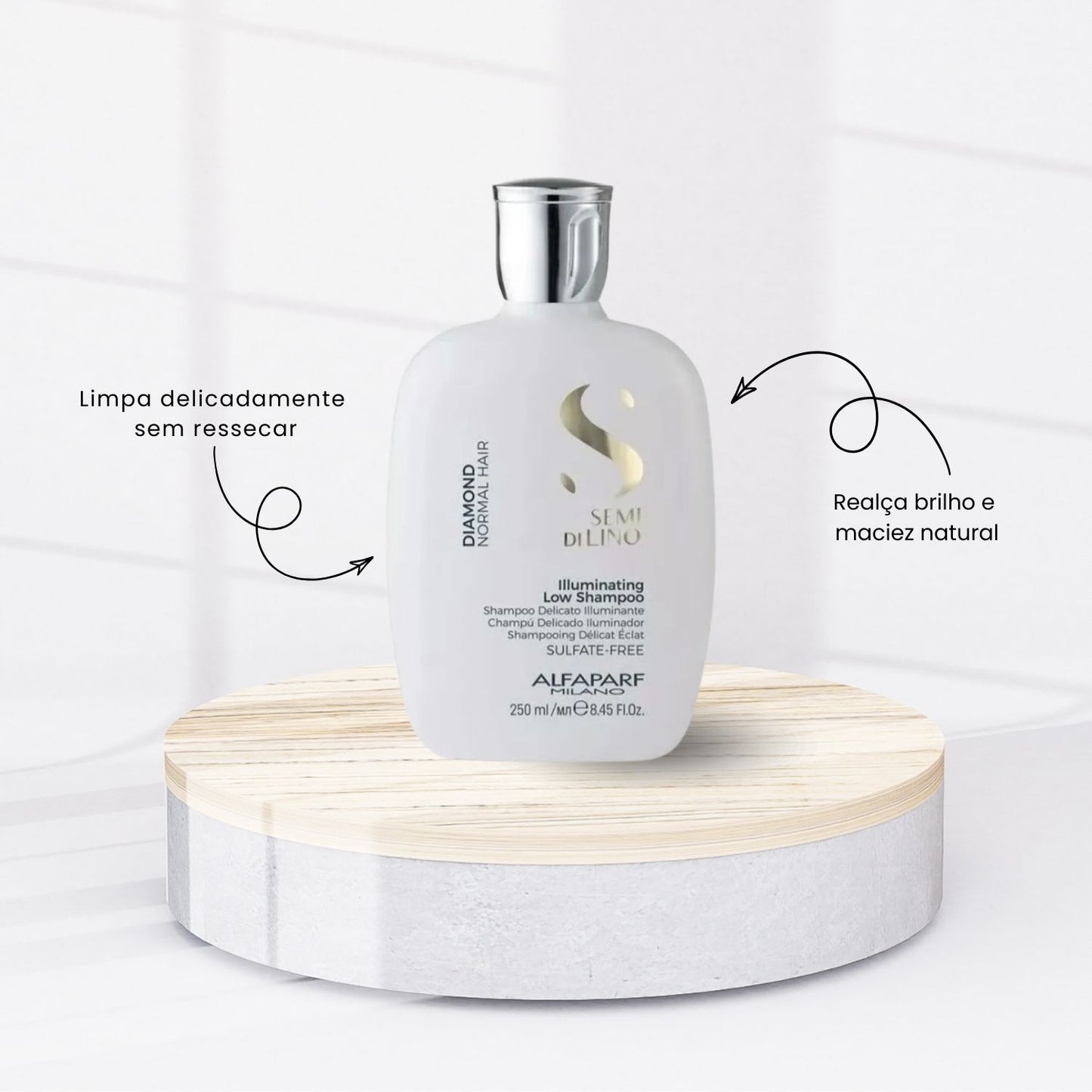 Kit Alfaparf Semi Di Lino Diamond Illuminating Completo Pequeno