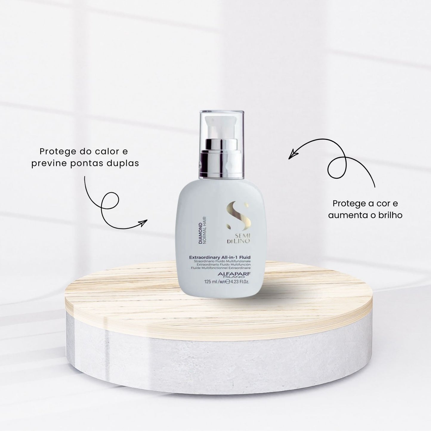 Kit Alfaparf Semi Di Lino Diamond Illuminating Completo Pequeno