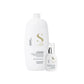 Kit Alfaparf Semi Di Lino Diamond Illuminating Shampoo 1 Litro + Leave-in 125 ml