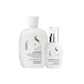 Kit Alfaparf Semi Di Lino Diamond Illuminating Shampoo 250 ml + Leave-in 125 ml