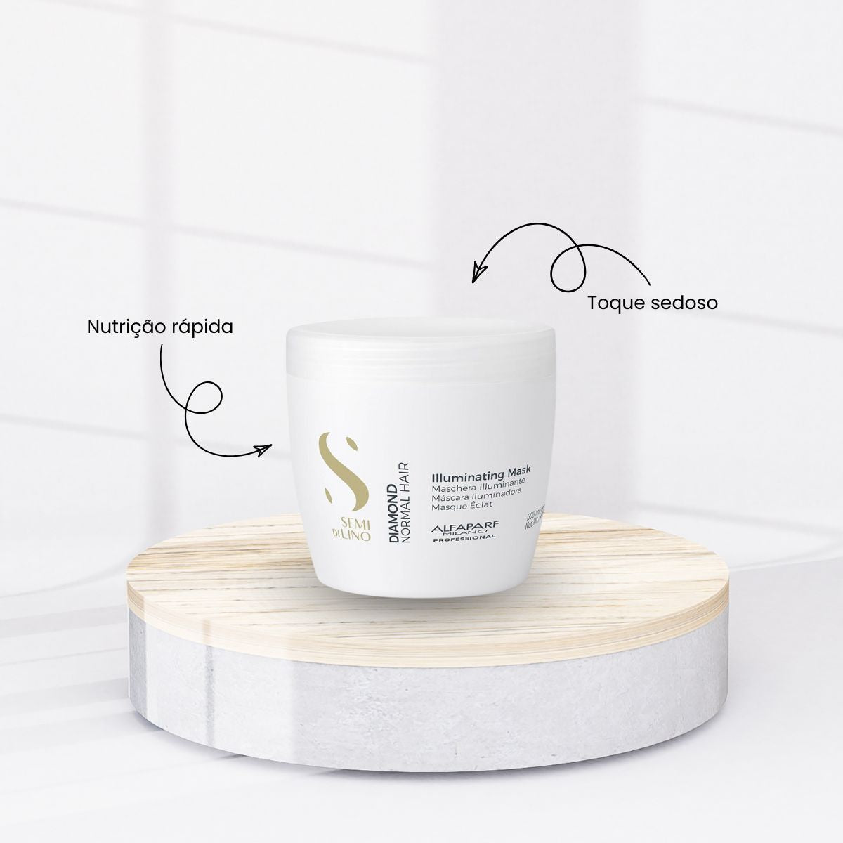 Kit Alfaparf Semi Di Lino Diamond Illuminating Trio Grande