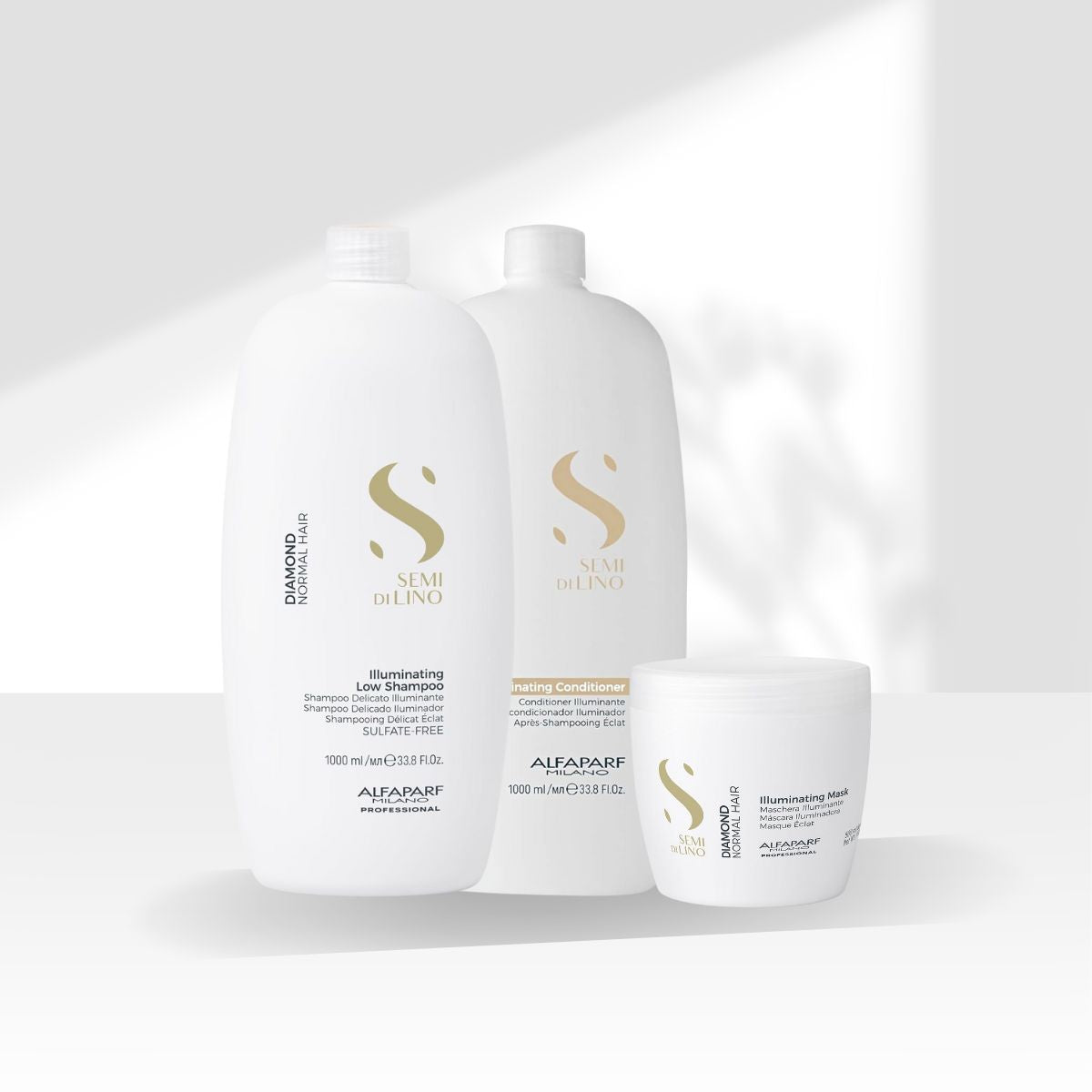 Kit Alfaparf Semi Di Lino Diamond Illuminating Trio Grande