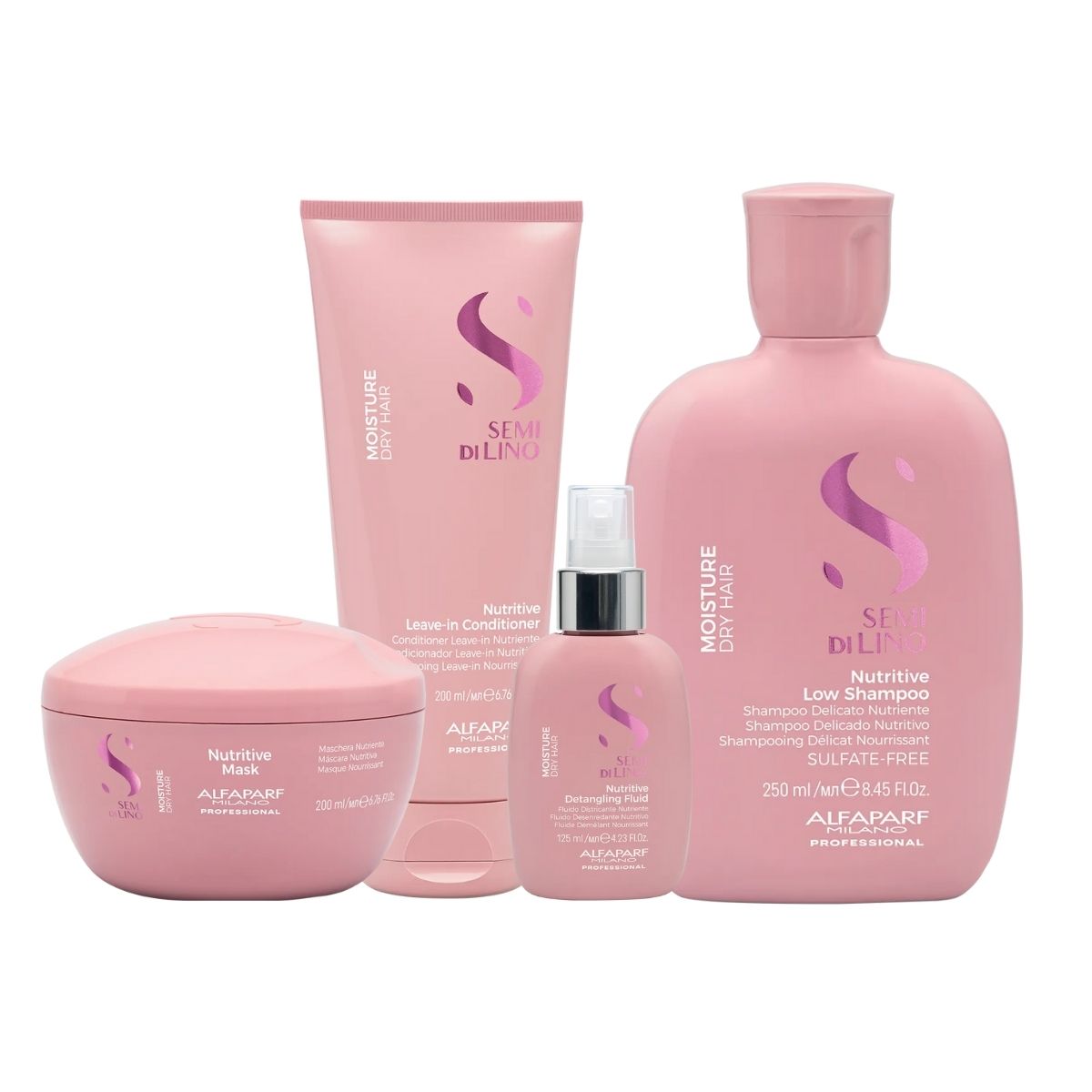 Kit Alfaparf Semi di Lino Moisture Nutritive Completo Pequeno