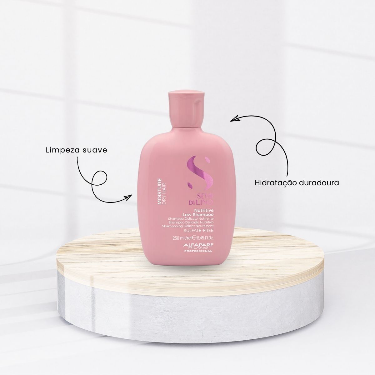 Kit Alfaparf Semi di Lino Moisture Nutritive Completo Pequeno