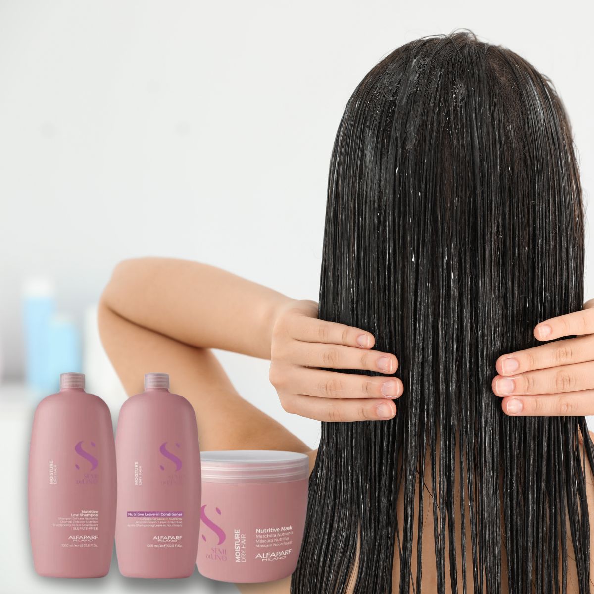 Kit Alfaparf Semi di Lino Moisture Nutritive Trio Grande