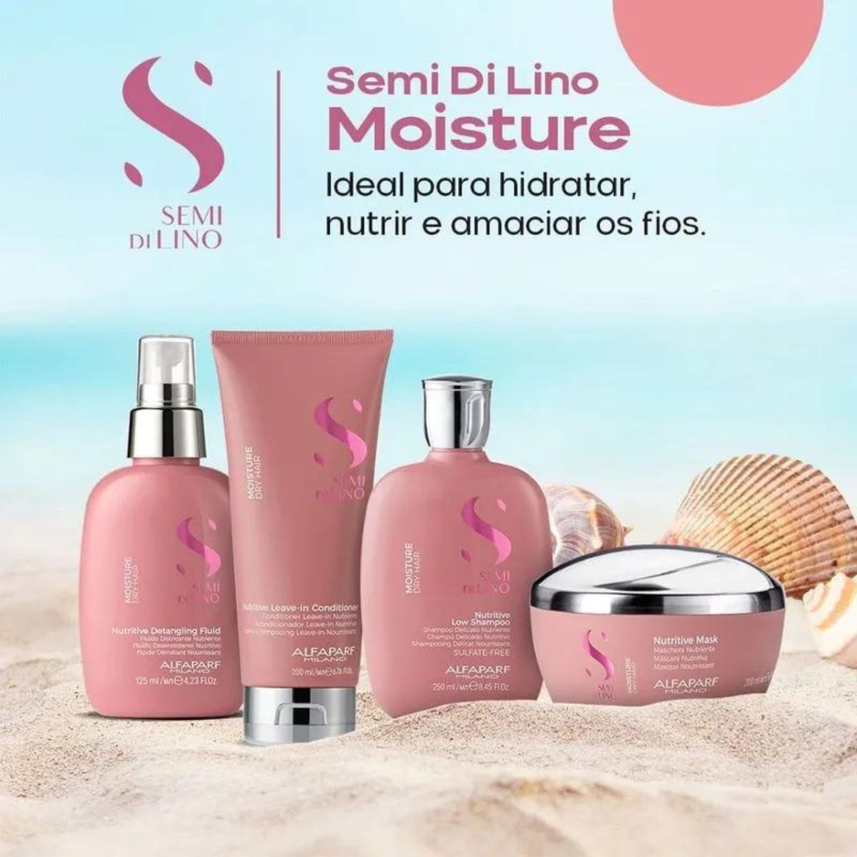 Kit Alfaparf Semi di Lino Moisture Nutritive Trio Grande