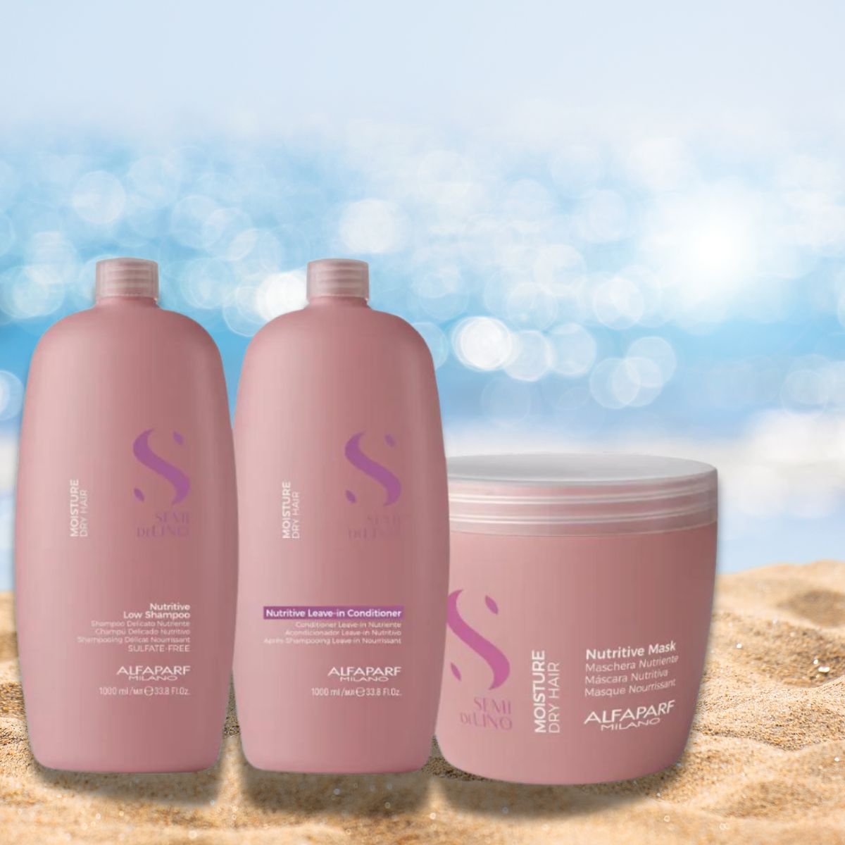 Kit Alfaparf Semi di Lino Moisture Nutritive Trio Grande