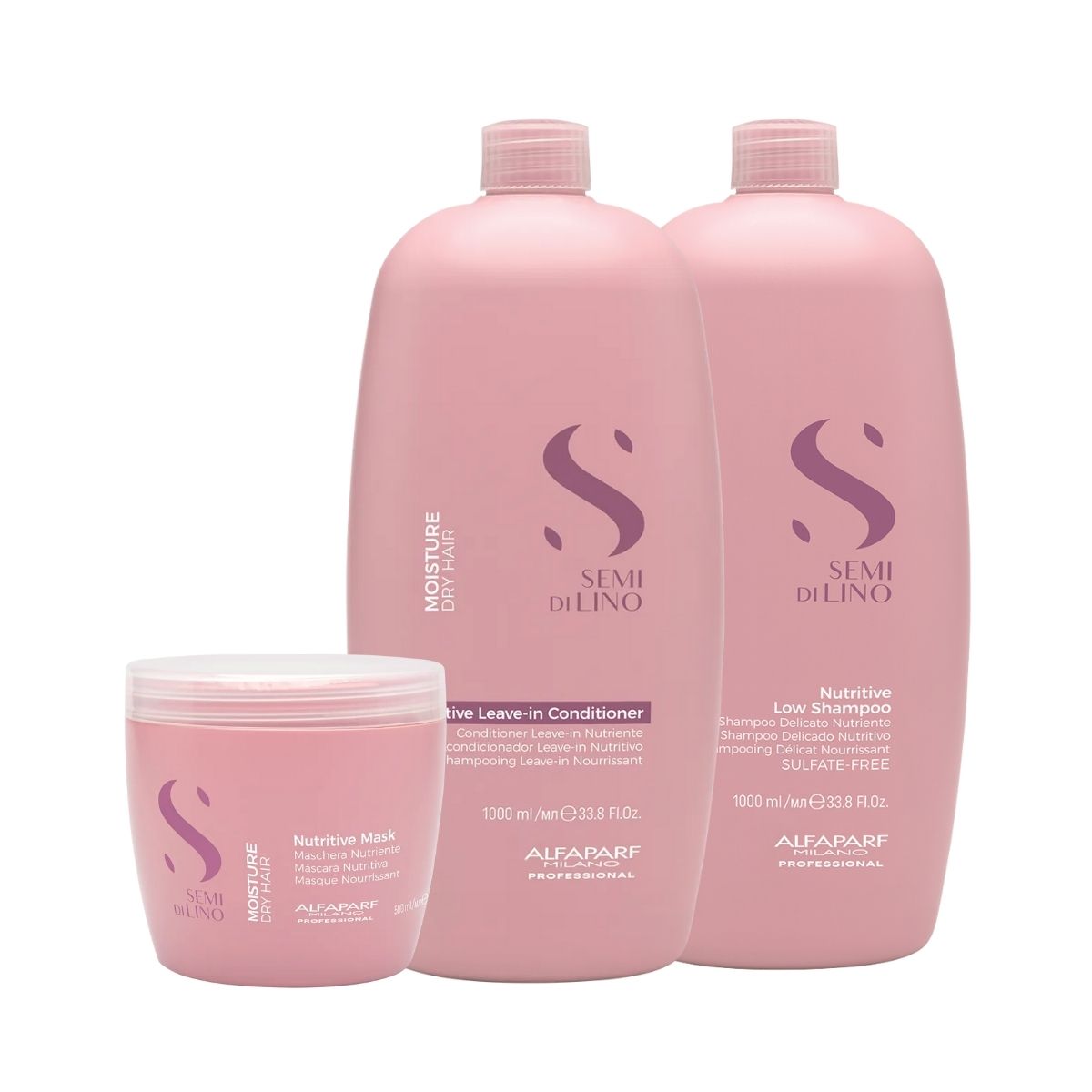Kit Alfaparf Semi di Lino Moisture Nutritive Trio Grande