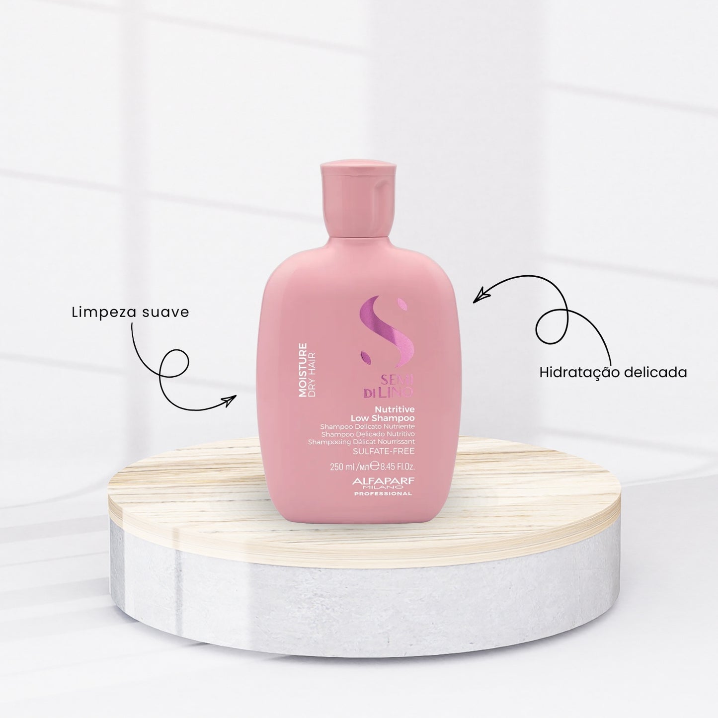 Kit Alfaparf Semi di Lino Moisture Nutritive Trio Pequeno