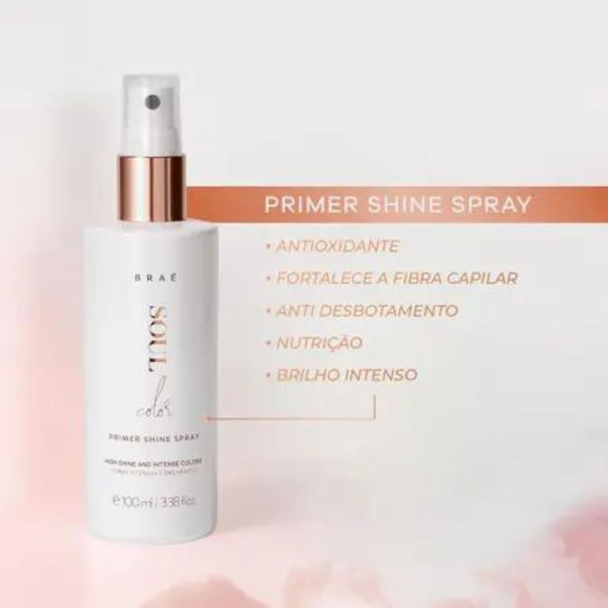 Leave-in Braé Soul Color Primer Shine Spray 100 ml