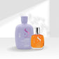 Kit Alfaparf Semi Di Lino Smoothing Rebel Hair Shampoo 250 ml + Oleo Capilar 100 ml